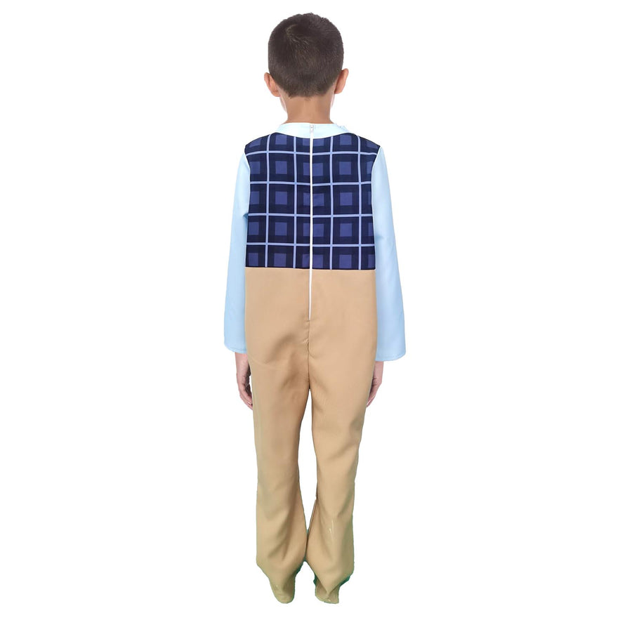 Children Grandpa Blue Vest Costume