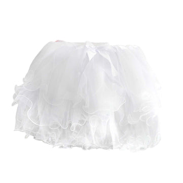 Adult Deluxe Frilly Tutu (White)