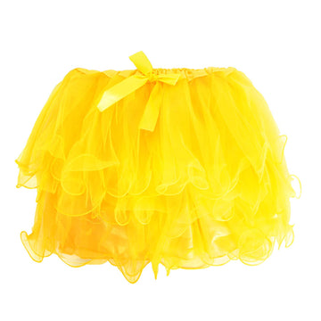 Adult Deluxe Frilly Tutu (Yellow)