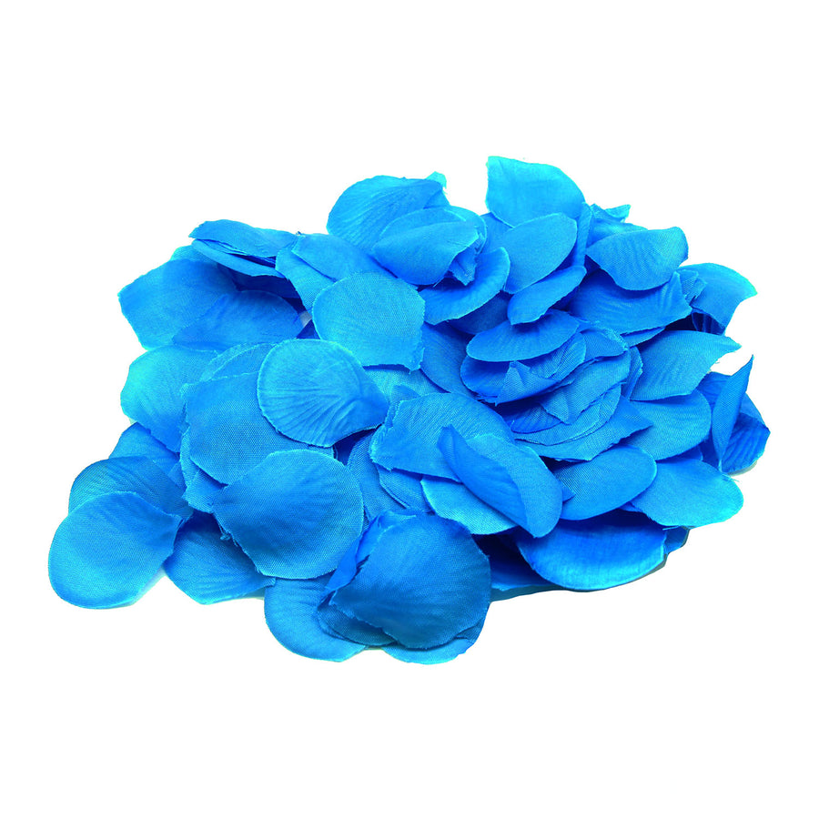 Dark Blue Fabric Petals