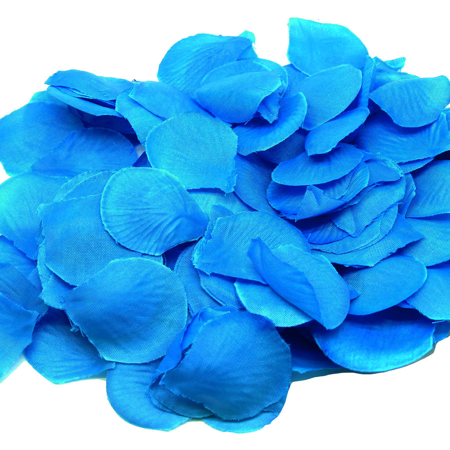 Dark Blue Fabric Petals