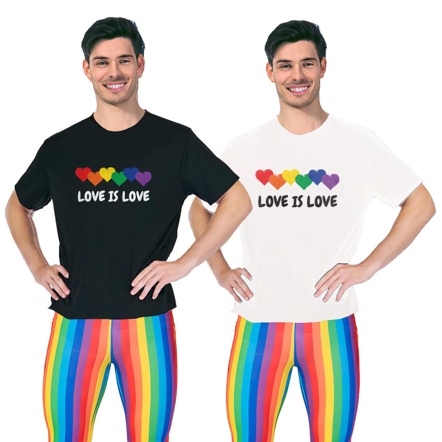 Adult Rainbow T-Shirt (Love Is Love)