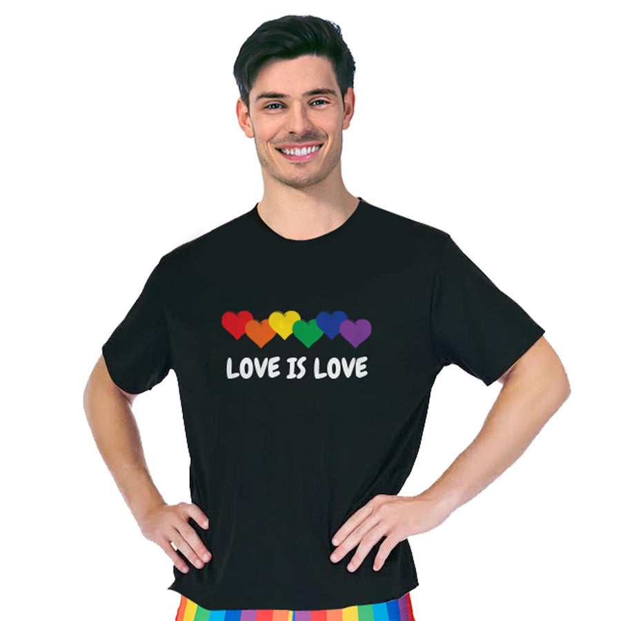Adult Rainbow T-Shirt (Love Is Love)