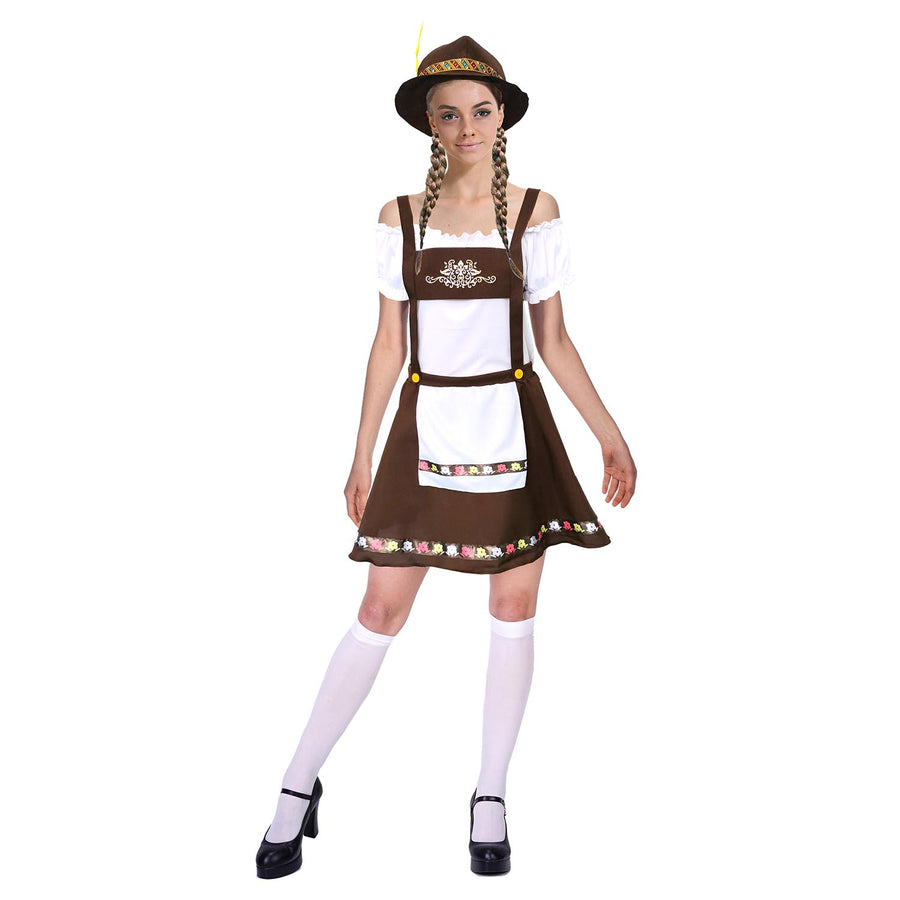 Adult Brown Beer Girl Costume