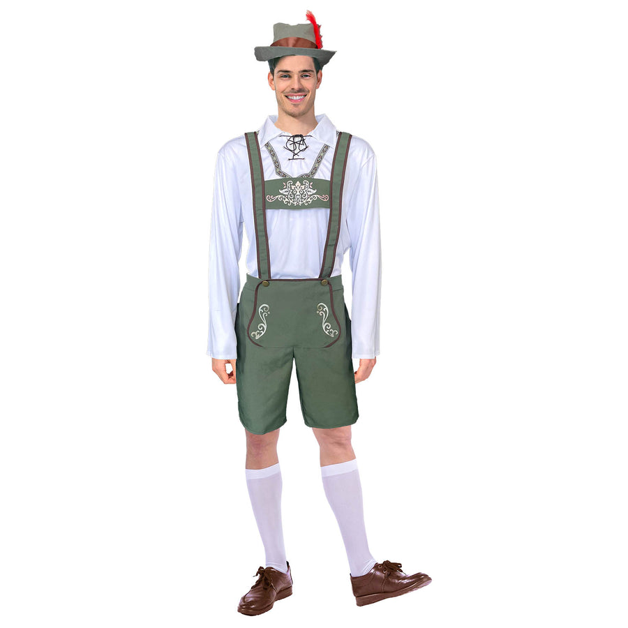 Adult Beer Man Costume (Green)