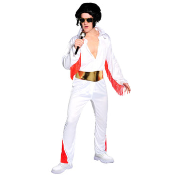 Adult 50s Rock N' Roll Star Costume