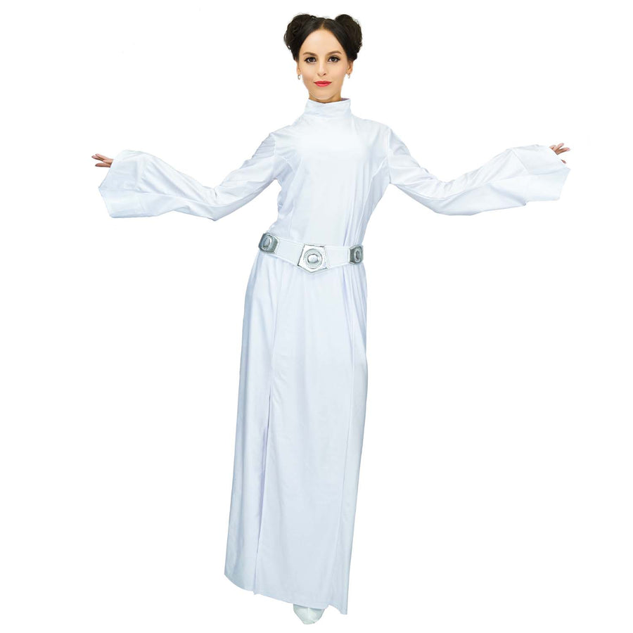 Adult White Space Princess Costume