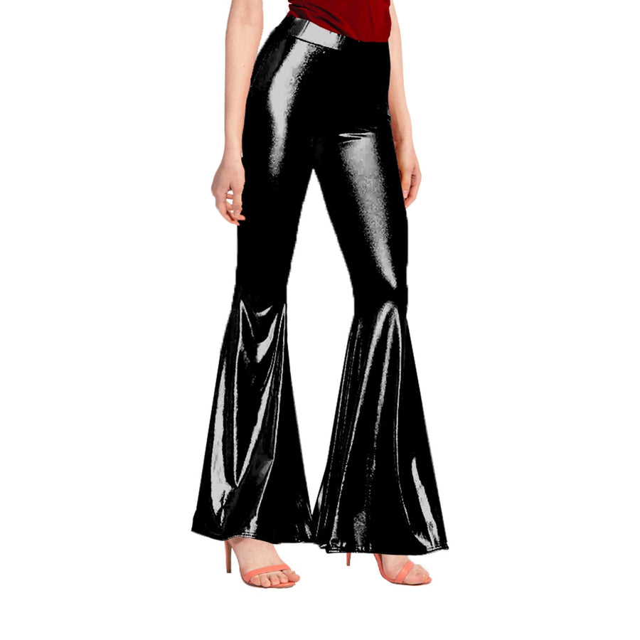 Adult 70s Disco Flare Pants (Black) – The Party Inventory