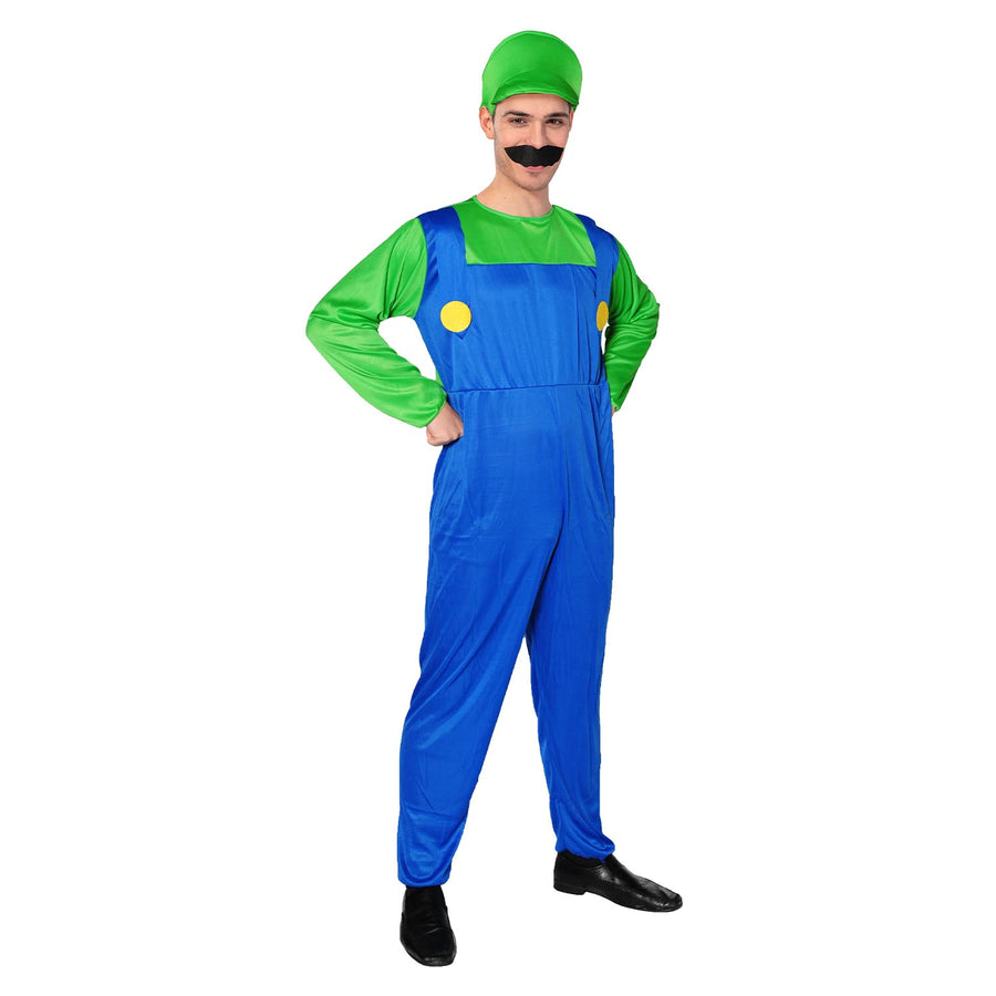 Adult Luigi Plumber Costume