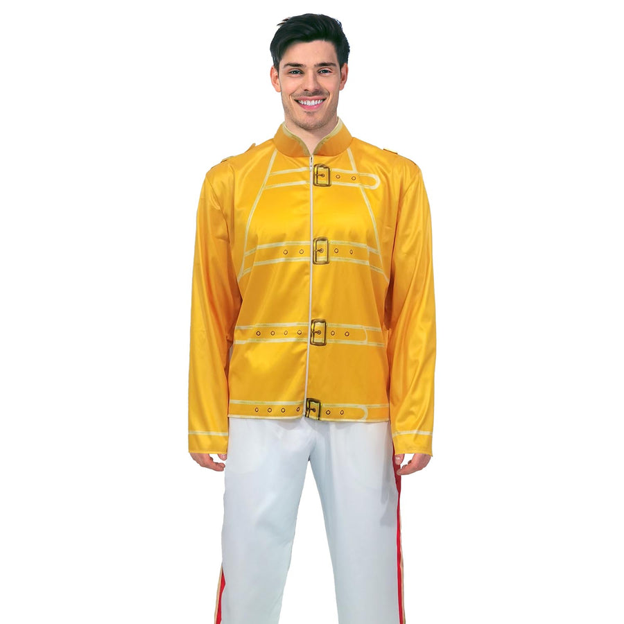 Adult King of Pop (Yellow Jacket) Costume