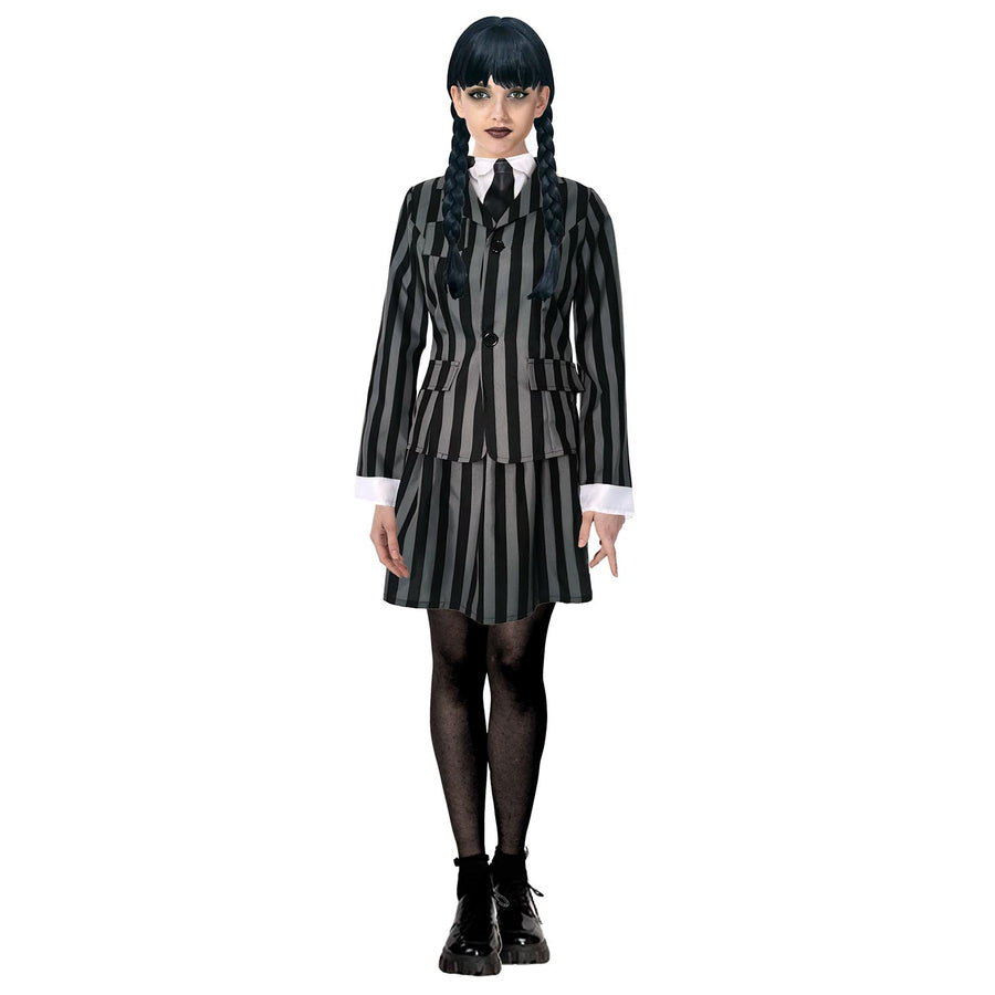 Adult Goth Girl Uniform Costume