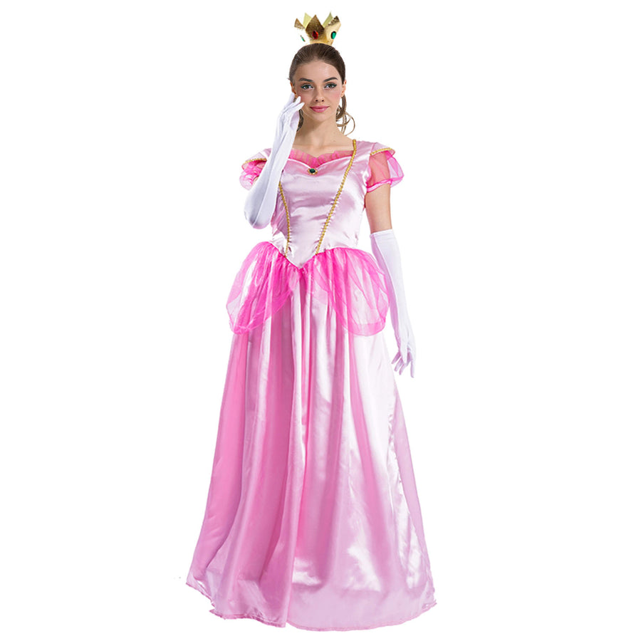 Adult Peach Princess Costume