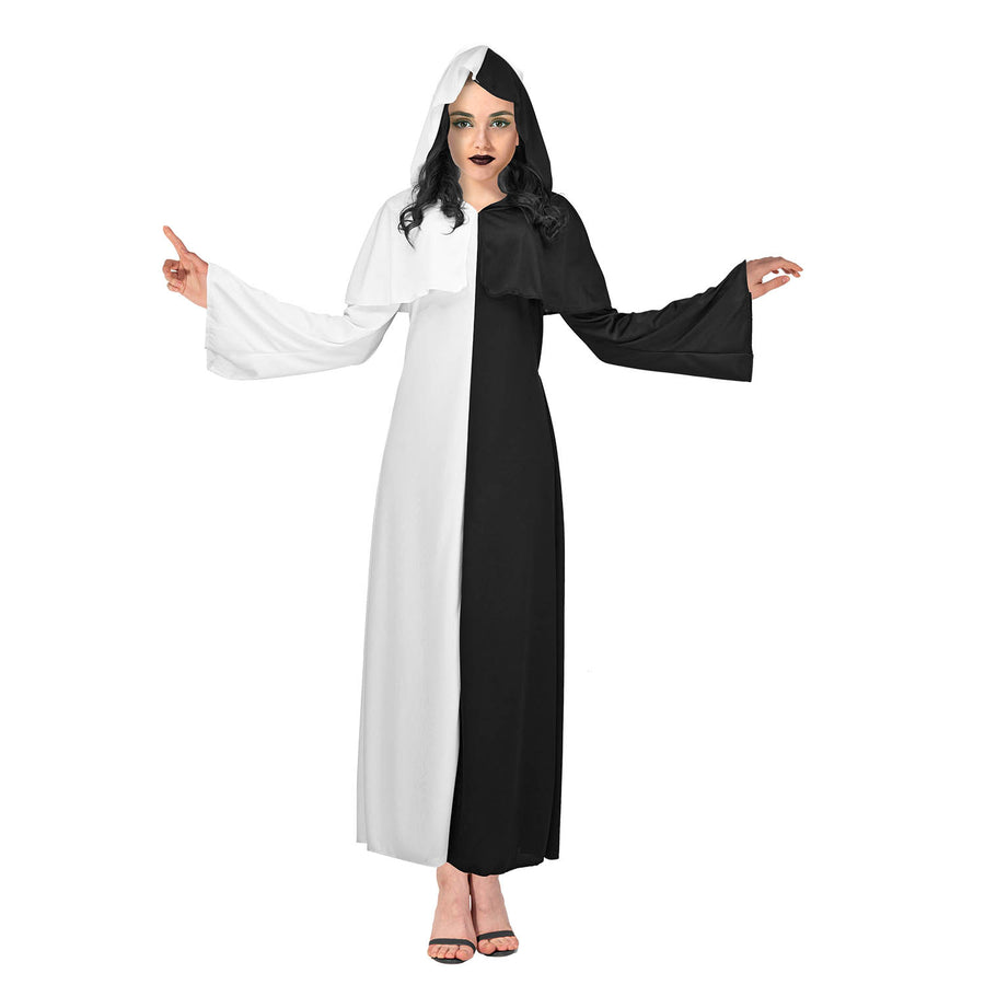 Adult Devil Black & White Costume