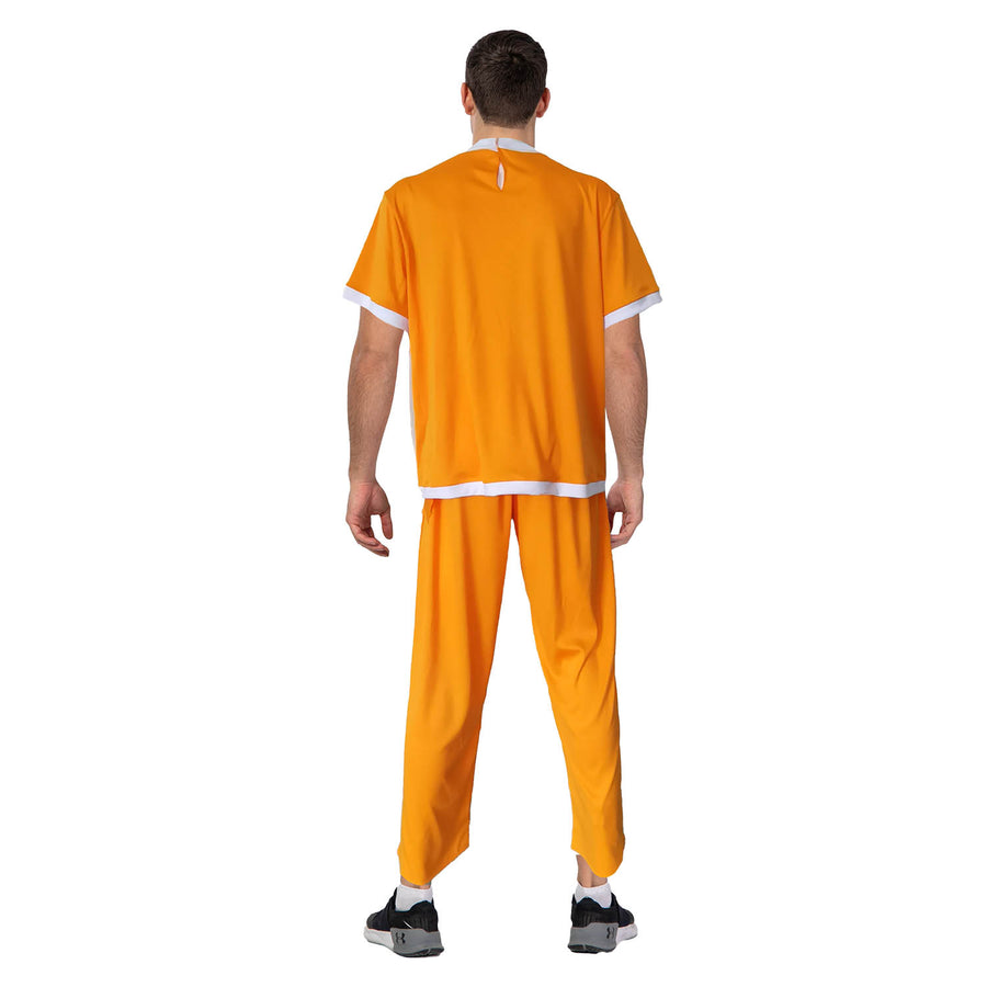 Adult Orange Prisoner Man Costume