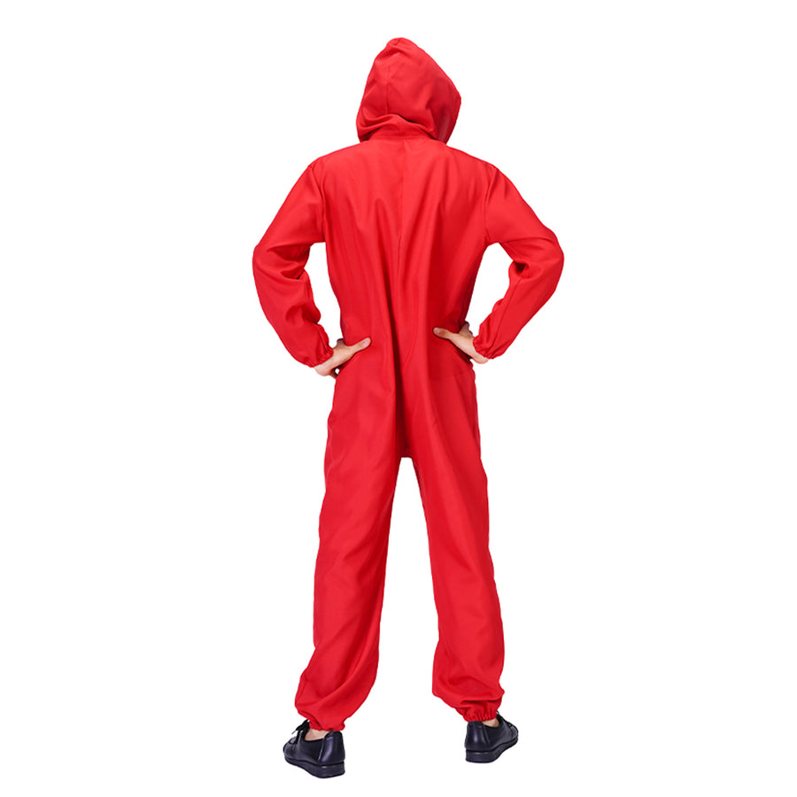 Adult Red Robber Costume