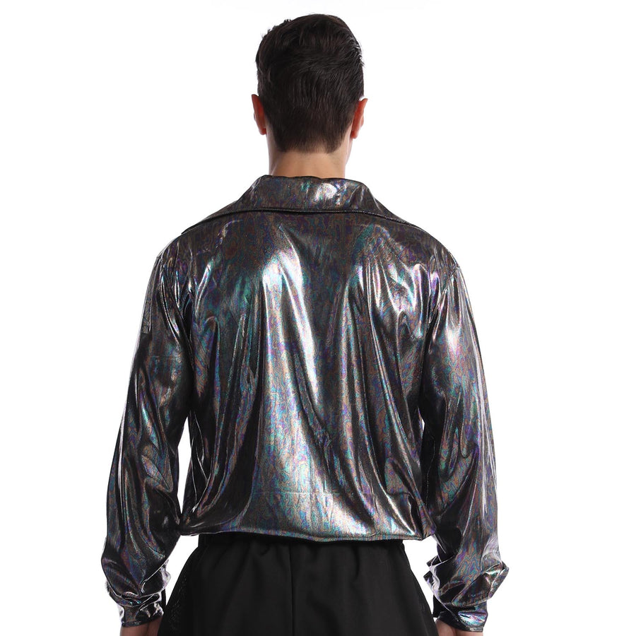 Adult Disco Shirt (Black)