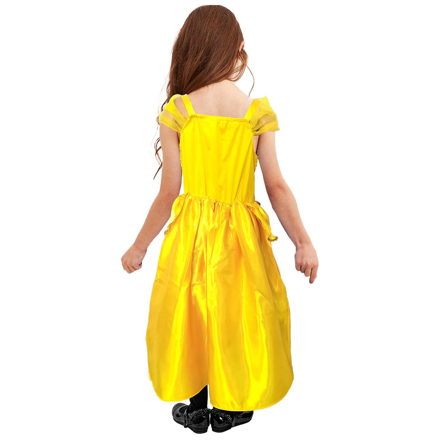 Children Yellow Princess Costume