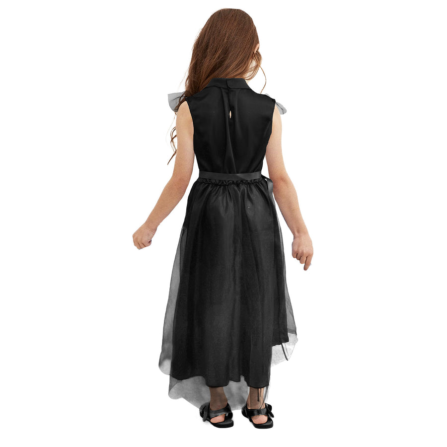 Children Black Prom Dress Costume