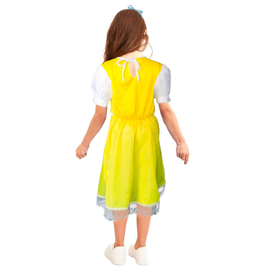 Children Classic Gold Girl Dress