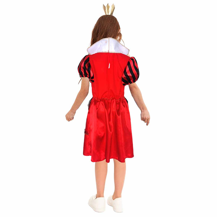 Children Red Queen Costume