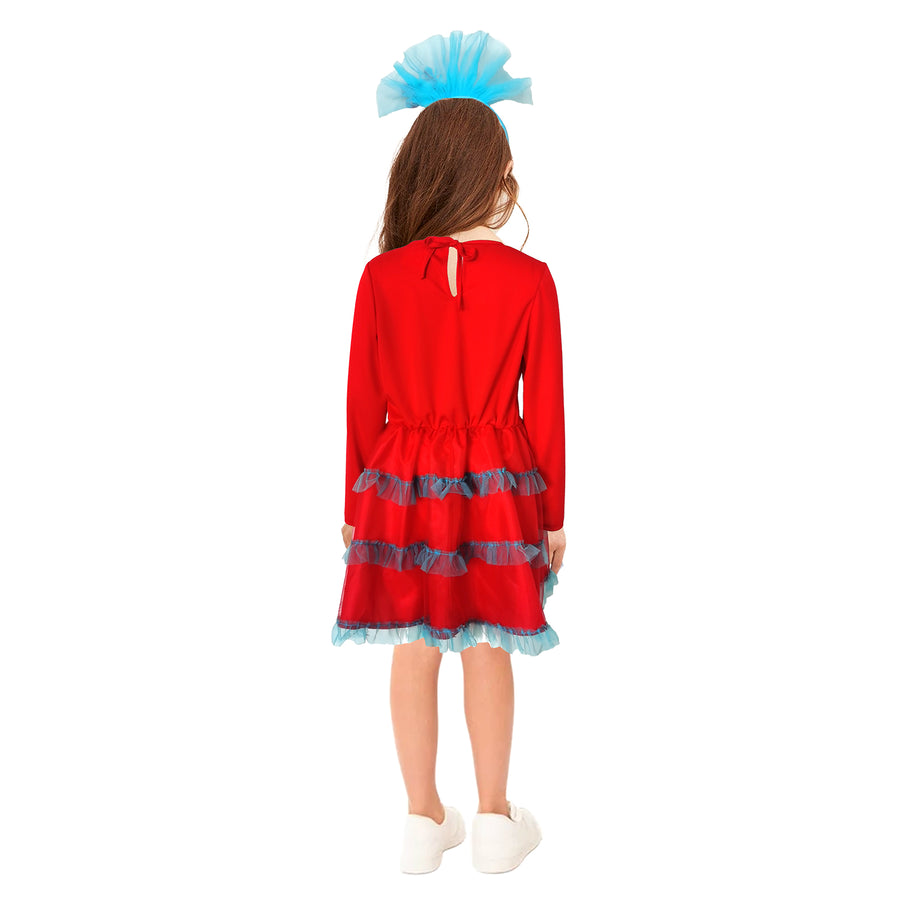 Children Red Thing Girl Costume