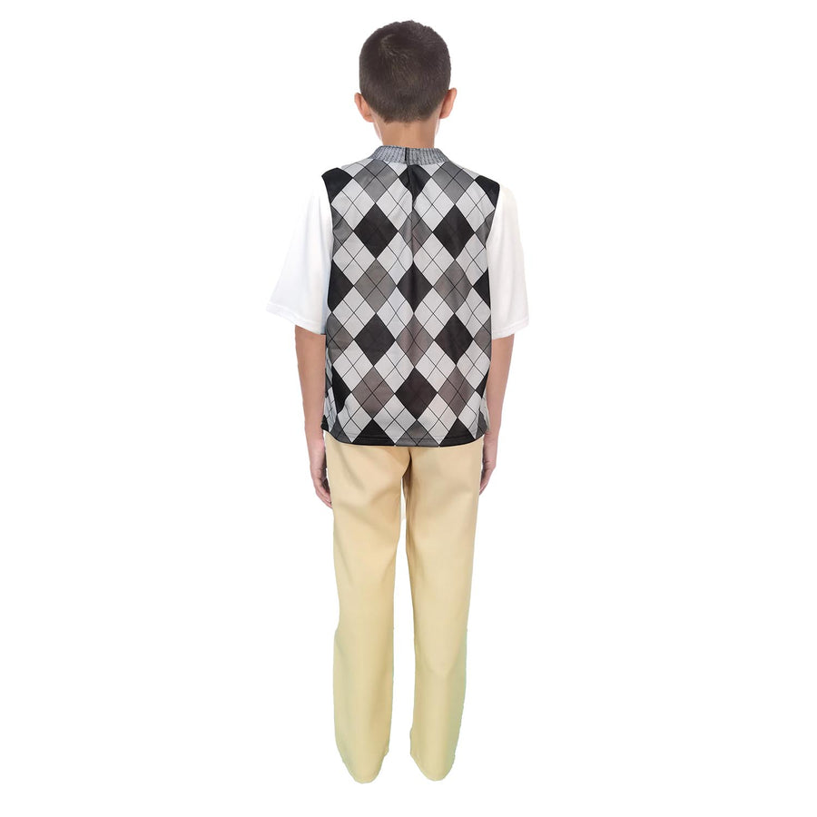 Children Grandpa Grey Vest Costume