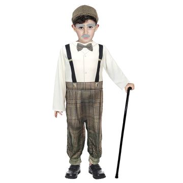 Children Elderly Man Costume