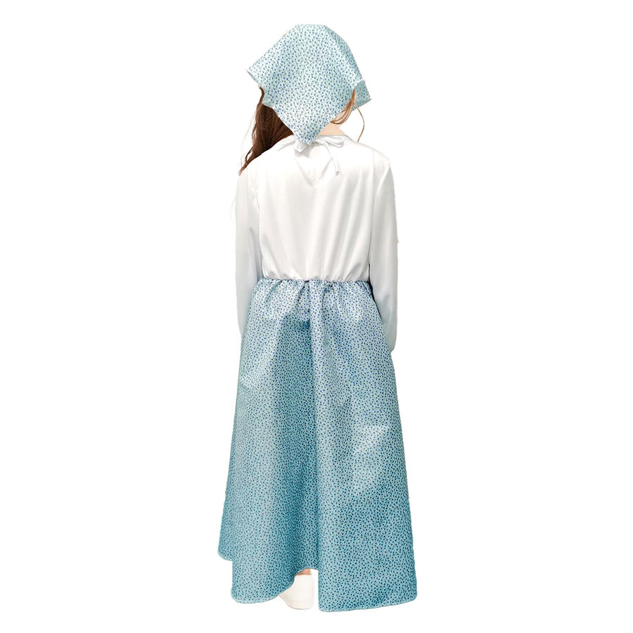 Children Blue Pioneer Girl Costume