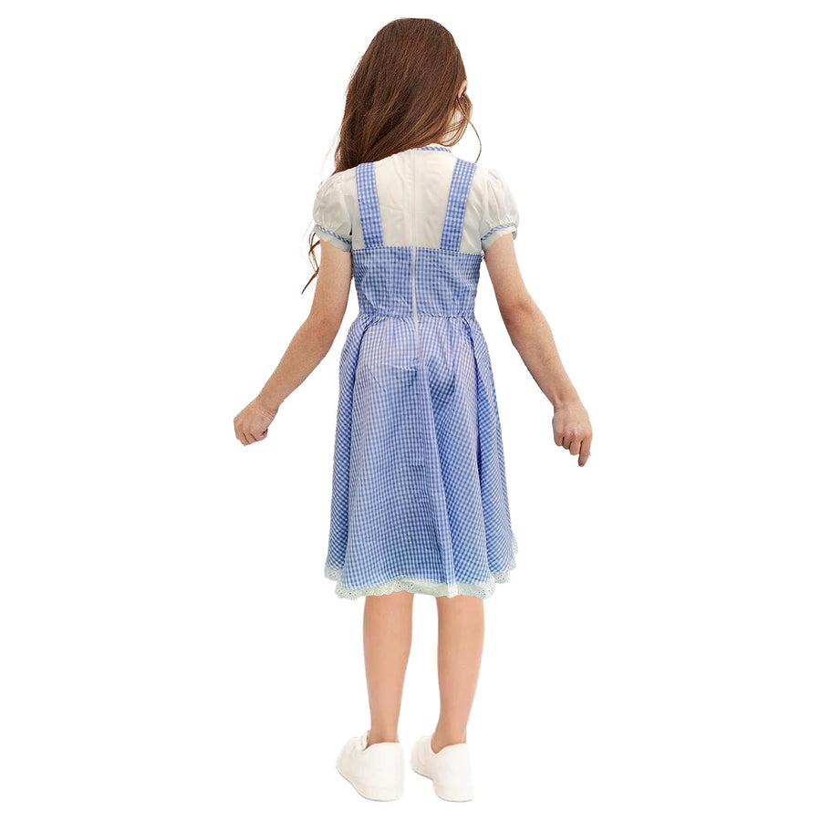 Children Classic Blue Gingham Dress