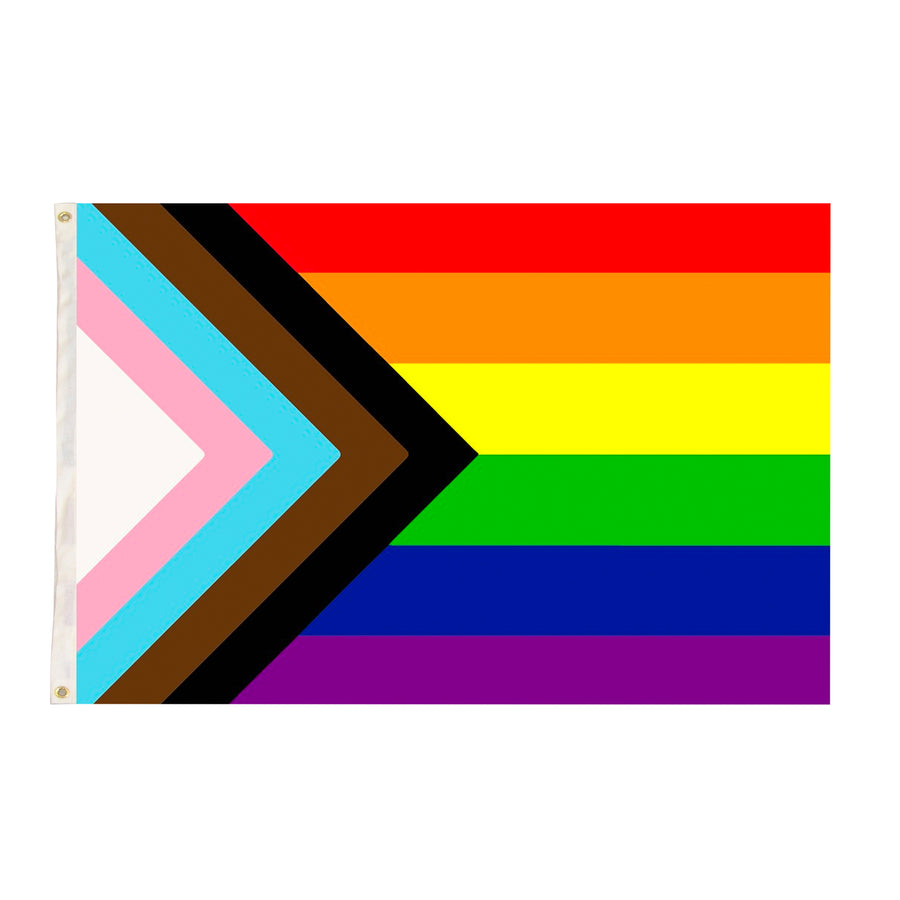 Progress Pride Rainbow Flag