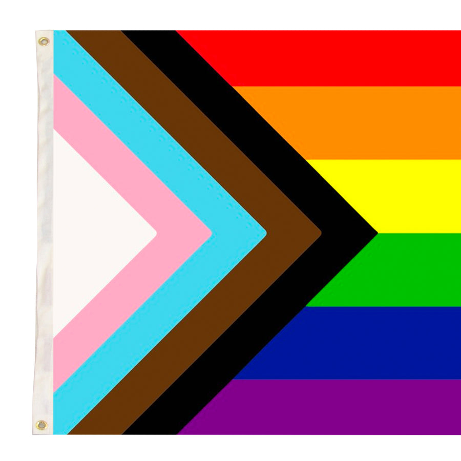 Progress Pride Rainbow Flag