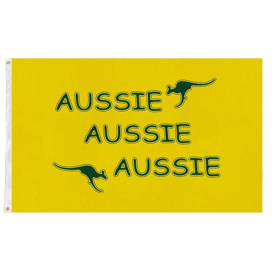 Aussie Flag (Yellow) 90x150cm