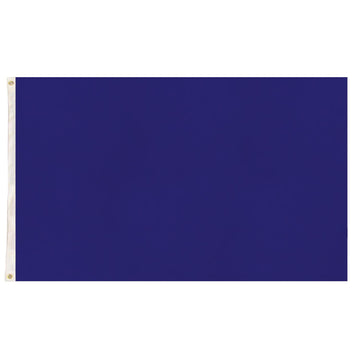 Blue Plain Colour Flag (90x150cm)