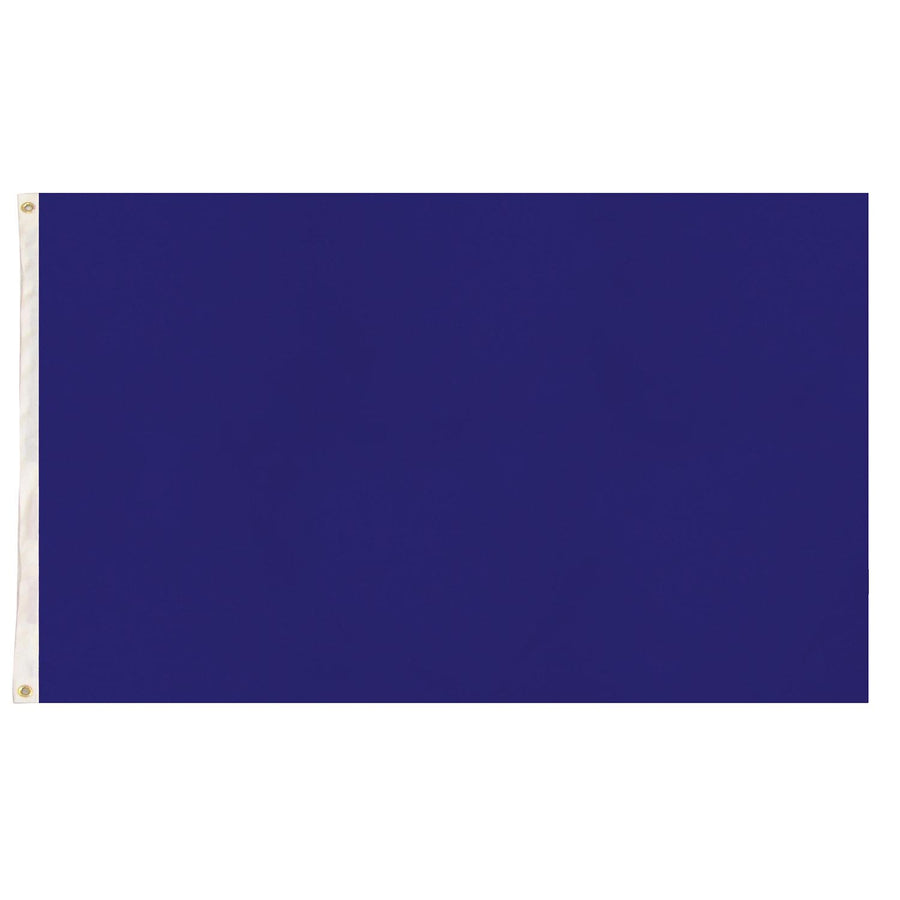 Blue Plain Colour Flag (90x150cm)