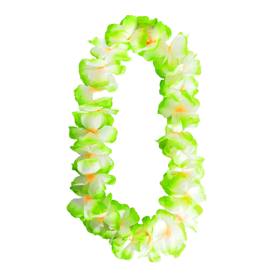 Deluxe Large Flower Lei (Green)