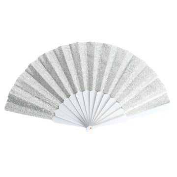 Glitter Fan (Silver)