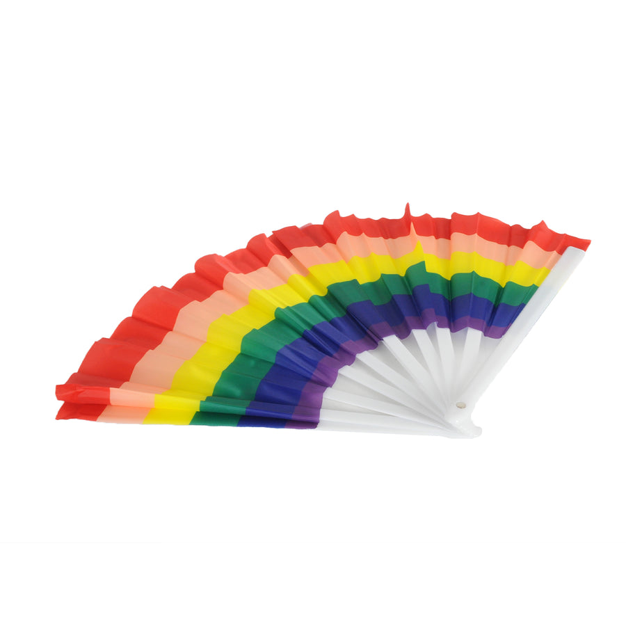 Giant Rainbow Hand Held Fan