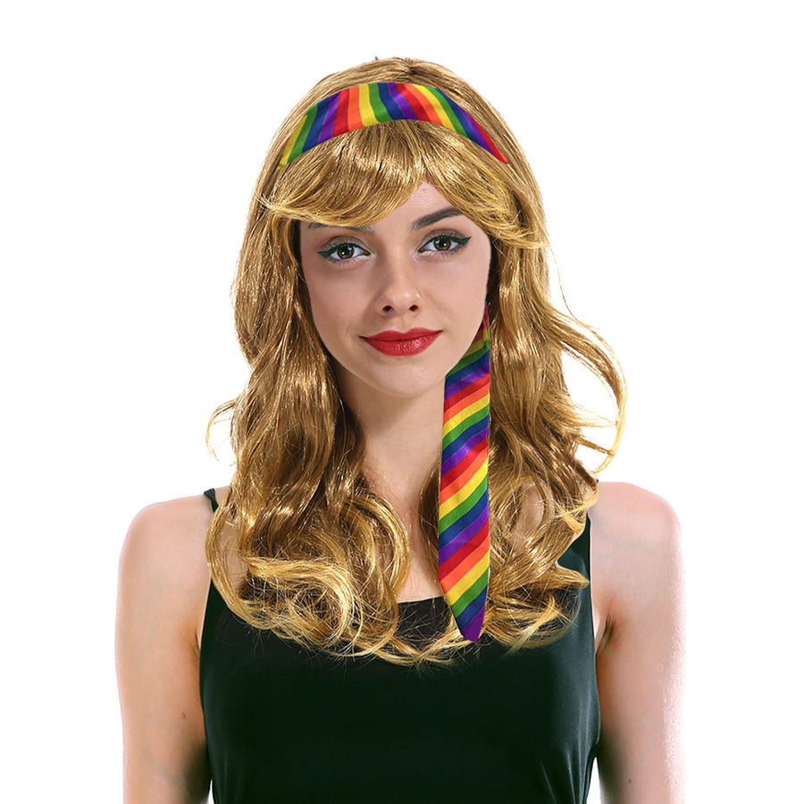 Rainbow Long Hair Band (Head Scarf)