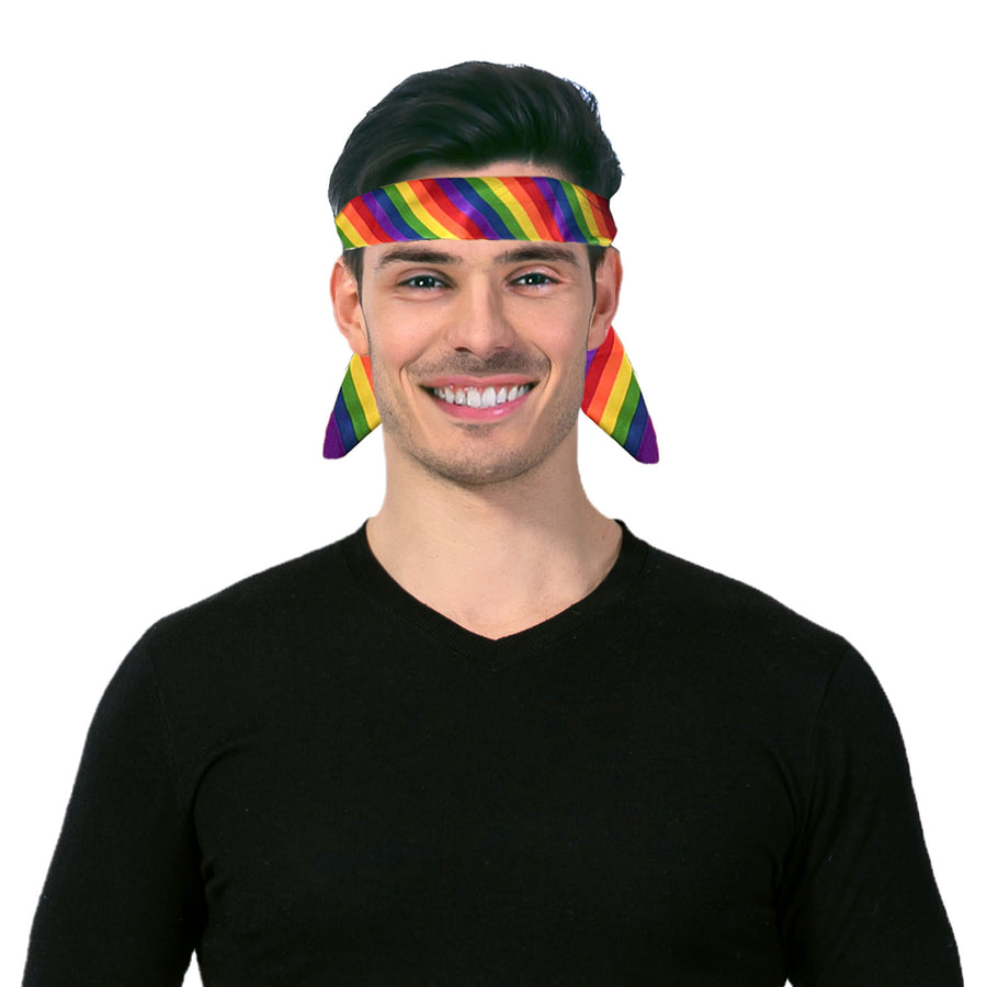 Rainbow Long Hair Band (Head Scarf)