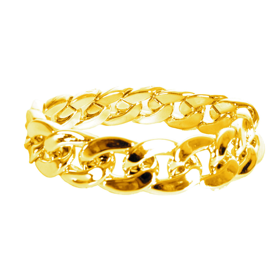 Gold Chain Rapper Bracelet