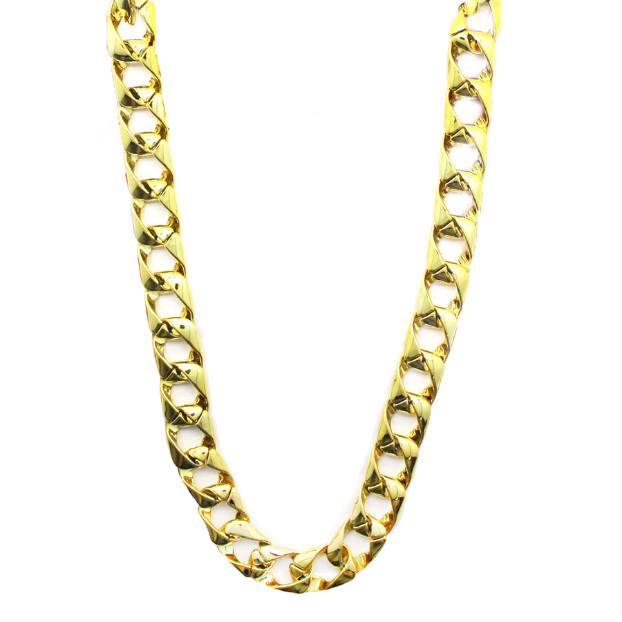 Gold Chain Rapper Necklace