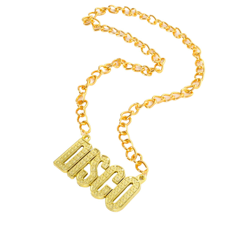 Gold Disco Necklace