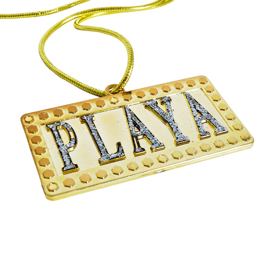 Playa Gold Bling Necklace