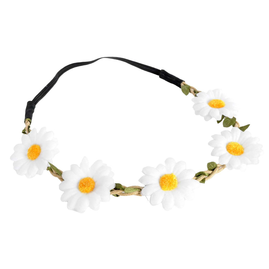 Deluxe Daisy Flower Headband