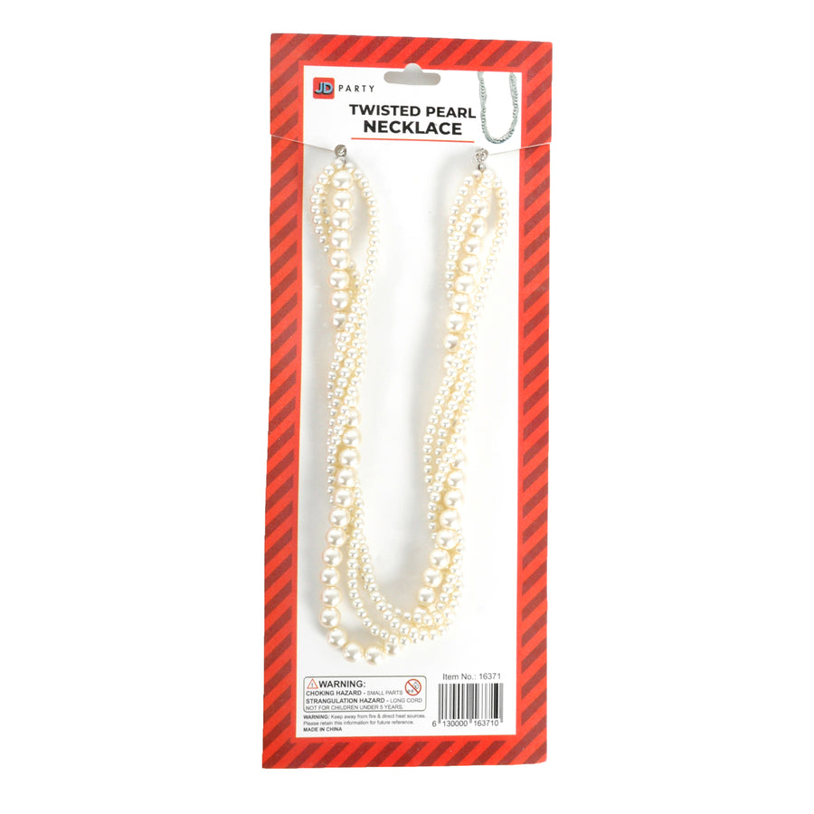 Twisted Pearl Necklace