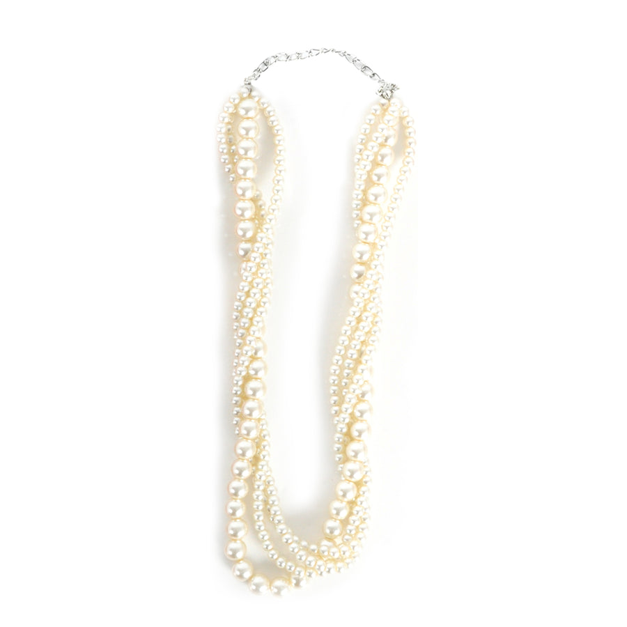 Twisted Pearl Necklace