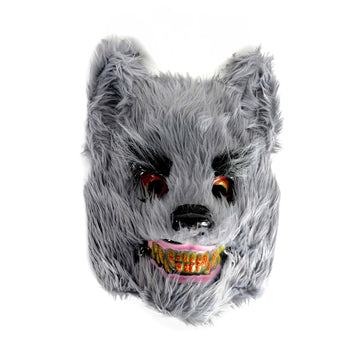 Deluxe Fluffy Animal Mask (Wolf)