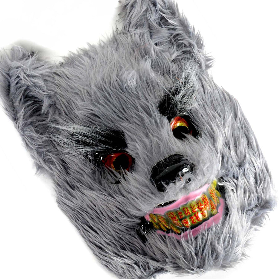 Deluxe Fluffy Animal Mask (Wolf)