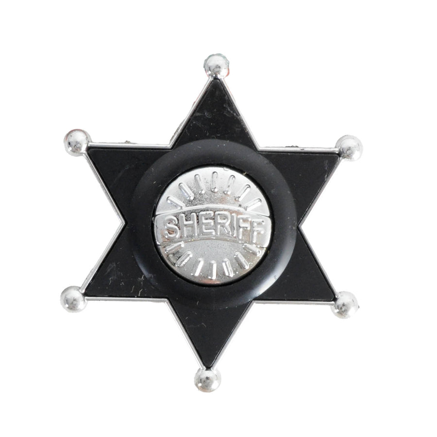 Sheriff Badge (Black)