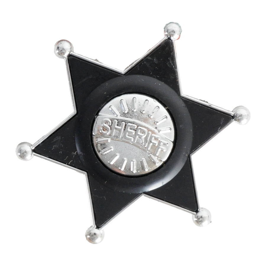 Sheriff Badge (Black)